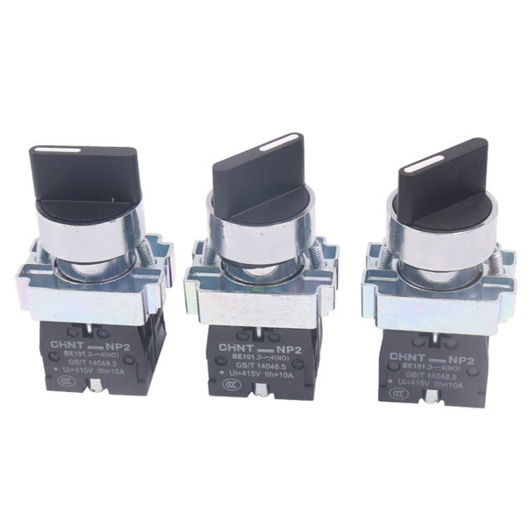 Power Transfer Switch Short Handle Master Knob 22mm, CHINT NP2-BD21 2 Gear Self-locking 1NO, CHINT NP2-BD25 2 Gear Self-locking 1NO+1NC, CHINT NP2-BD23 2 Gear Self-locking 2NO, CHINT NP2-BD33 3 Gear Self-locking 2NO