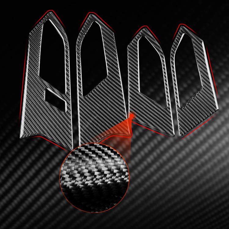 For Volkswagen Sagitar 2019-2023 4pcs /Set Left-hand Drive Door Handle Sticker