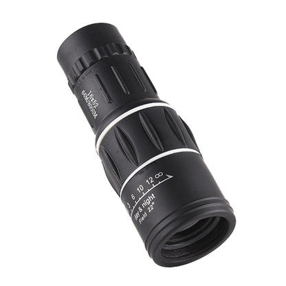 16x52 High Definition Outdoor Bird Viewing Monocular Telescope, 16x52 Prism, 16x52 Green Film, 16x52 without Bag, 16x52 with Clip+Tripod