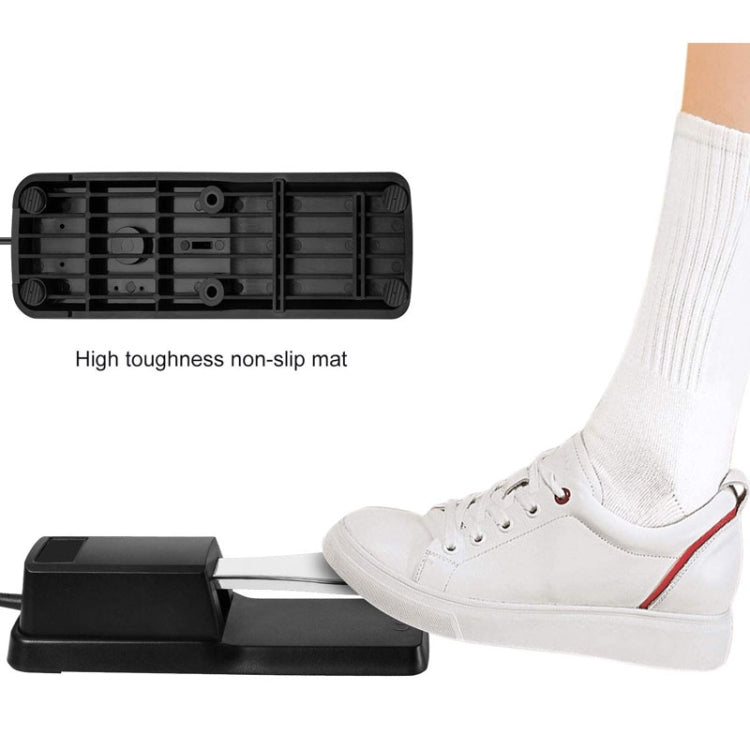 PL-02 6.35mm Connector Piano Sustain Pedal MIDI Synthesizer Pedal Musical Instrument Accessories, Cable Length: 1.6m