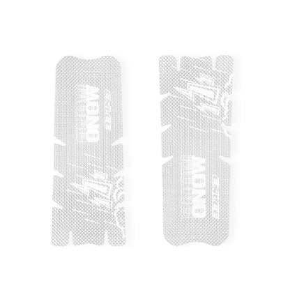 ENLEE EM2201 2pcs /Set Bicycle Crank Protective Covers Universal Decoration For Mountain And Road Bikes, Shark, Transparent, Flash, Explosion