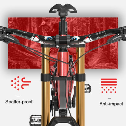 ENLEE EM2201 2pcs /Set Bicycle Crank Protective Covers Universal Decoration For Mountain And Road Bikes, Shark, Transparent, Flash, Explosion