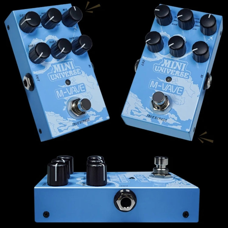 M-VAVE Guitar Monoblock Effects Digital Modeling Reverb Effects, MINI-UNIVERSE