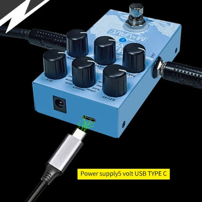 M-VAVE Guitar Monoblock Effects Digital Modeling Reverb Effects, MINI-UNIVERSE