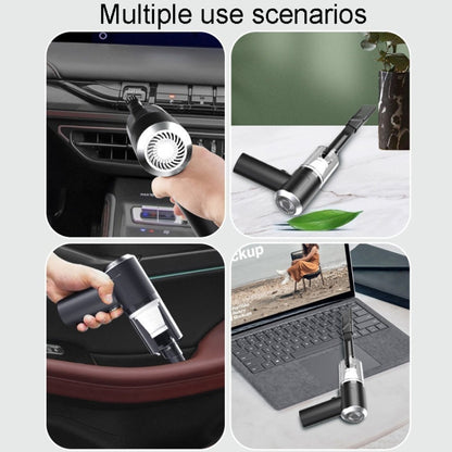 Automotive Household Small Vacuum Cleaner Car USB Charging Powerful Cleaning Tool, F6001
