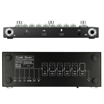 M-VAVE Cube Baby Guitar Effect Device Guitar Accessories, Cube Baby