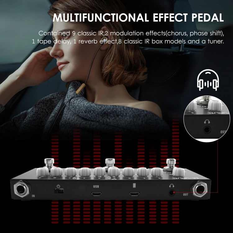M-VAVE Cube Baby Guitar Effect Device Guitar Accessories, Cube Baby