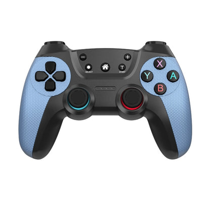 For Switch Pro / PC / Android Wireless Bluetooth Game Controller With Wake-Up Vibration, Blue, Elegant Silver, Elegant White