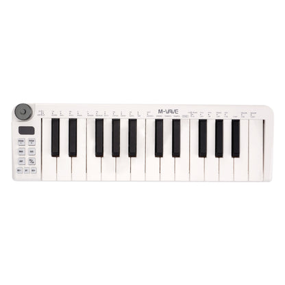 M-VAVE SKM-25MINI Digital Electronic Piano 25 Key Musical Instrument MIDI Keyboard Controller, SKM-25MINI