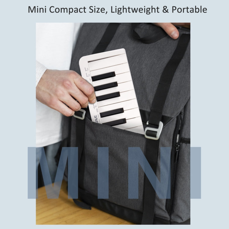 M-VAVE SKM-25MINI Digital Electronic Piano 25 Key Musical Instrument MIDI Keyboard Controller, SKM-25MINI