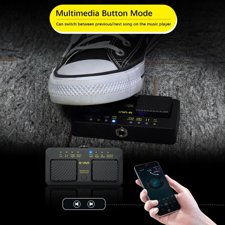 M-VAVE CUBE TURNER PRO Electric Guitar Effect Loop Bluetooth Spectrometer Controller, CUBE TURNER PRO