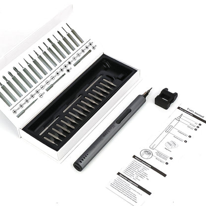 BAKU Worktop 280rpm/Min 0.35N.M Electric Screwdriver Set With 20 Bits, Worktop