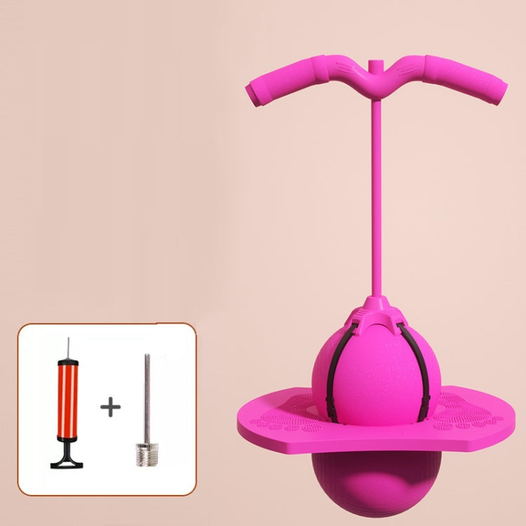 Jumping Ball Increase Children Balance Sense Training Sports Equipment, Blue, Pink, Purple, Blue without Handrails, Pink without Handrails, Purple without Handrails