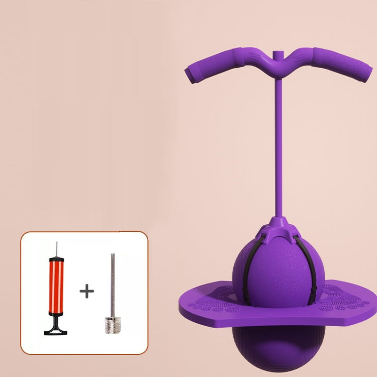 Jumping Ball Increase Children Balance Sense Training Sports Equipment, Blue, Pink, Purple, Blue without Handrails, Pink without Handrails, Purple without Handrails