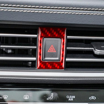 For Volkswagen Sagitar 2019-2023 Left-hand Warning Light Button Decorative Sticker