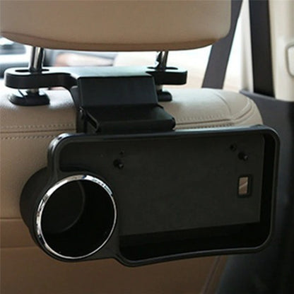 Automotive Water Cup Holder Drink Holder Car Rear Chair Seat Holder Tray
