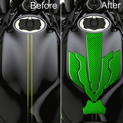 For 2024-2025 Kawasaki Z650 5pcs /Set Fuel Tank Cap Stickers