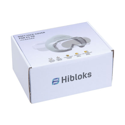 For PICO 4 Hibloks VR Glasses Face Cushion Widened Breathable Protector Pad, 1pc PU Cotton, 2pcs PU Cotton, 1pc Ice Silk, 2pcs Ice Silk