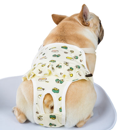 Dog Menstrual Pants Anti-harassment Menstrual Washable Sanitary Pants, S, M, L, XL