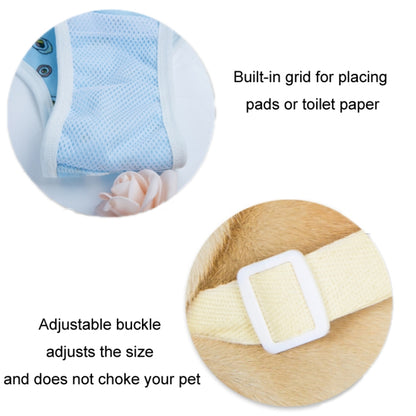 Dog Menstrual Pants Anti-harassment Menstrual Washable Sanitary Pants, S, M, L, XL