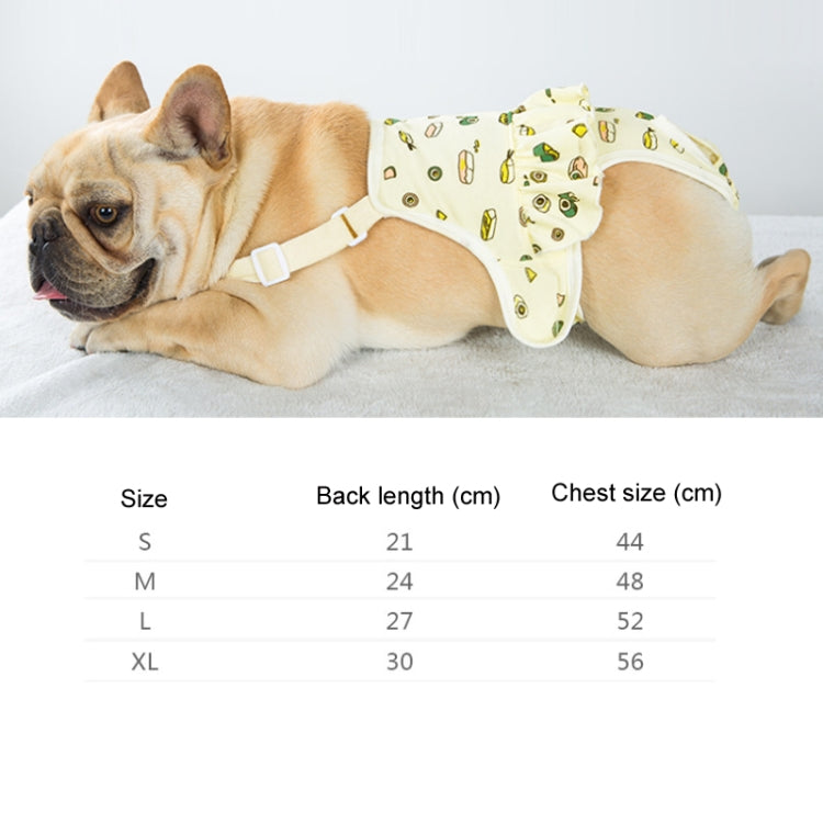 Dog Menstrual Pants Anti-harassment Menstrual Washable Sanitary Pants, S, M, L, XL