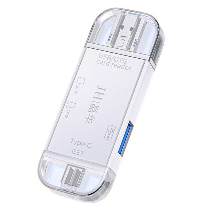 JINGHUA USB2.0 Multi-Function Card Reader SD/TF Dual Card Slot Cell Phone Computer Card Reader