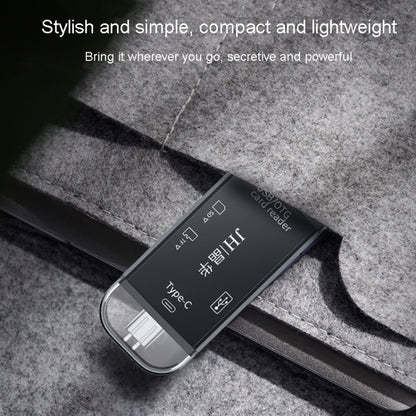 JINGHUA USB2.0 Multi-Function Card Reader SD/TF Dual Card Slot Cell Phone Computer Card Reader