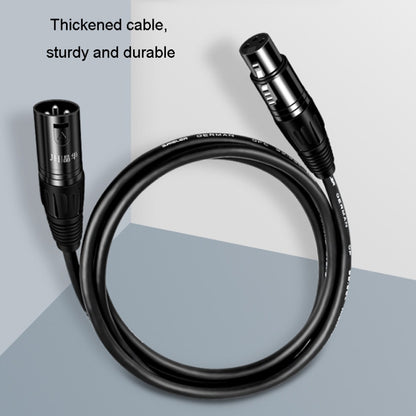 JINGHUA Microphone Cable XLR Male To Female Balanced Cable Mixing Console Amplifier Audio Cable, 1.5M, 3M, 10M