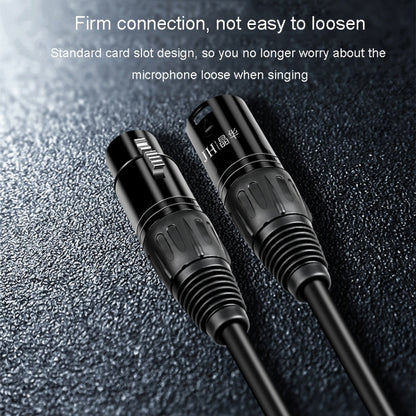 JINGHUA Microphone Cable XLR Male To Female Balanced Cable Mixing Console Amplifier Audio Cable, 1.5M, 3M, 10M