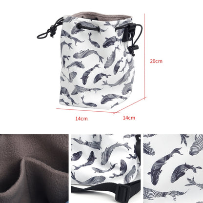 Portable Multifunctional Drawstring Waterproof Storage Bag For Instant Cameras