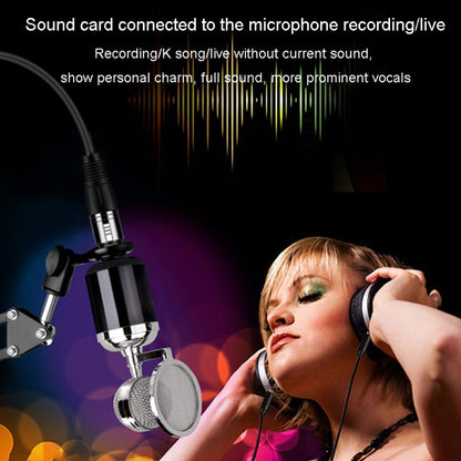JINGHUA 3.5mm Male To XLR Female Microphone Cable Computer Mixer Audio Cable, 1.5m, 3m, 5m, 10m