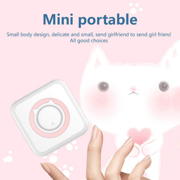 C15 Mini Student Bluetooth Inkless Photo Label Thermal Printer, Green+5 Paper, Pink+5 Paper, Green+5 Stickers, Pink+5 Stickers, Green+10 Paper, Pink+10 Paper, Green+5 Stickers+5 Paper, Pink+5 Stickers+5 Paper, Green+5 Stickers+5 Paper+3 Color Paper