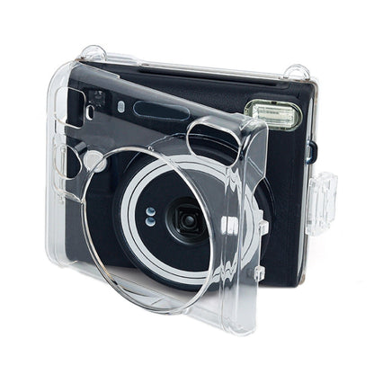 For instax SQUARE SQ40 Lanyard Camera Transparent Crystal Protective Case, For instax SQUARE SQ40