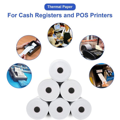 100volume/Box 57x50mm Thermal Paper Take-Out Kitchen Printing Receipt Paper