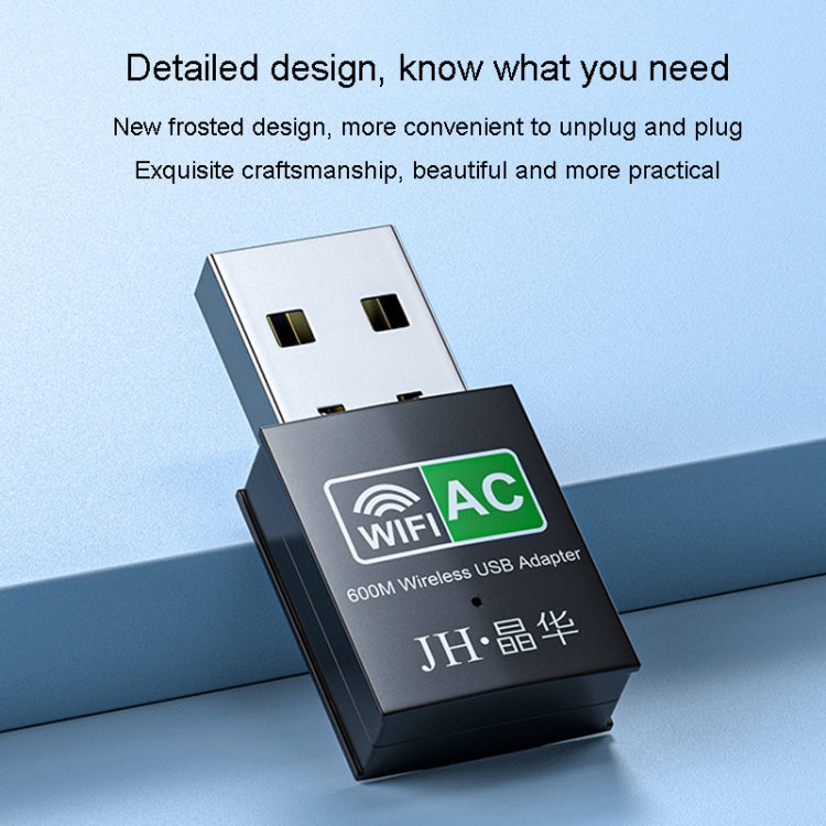 Dual-Band Wireless Network Card Computer External 2.4G/5G USB WiFi Receiver Transmitter, 150M, 600M
