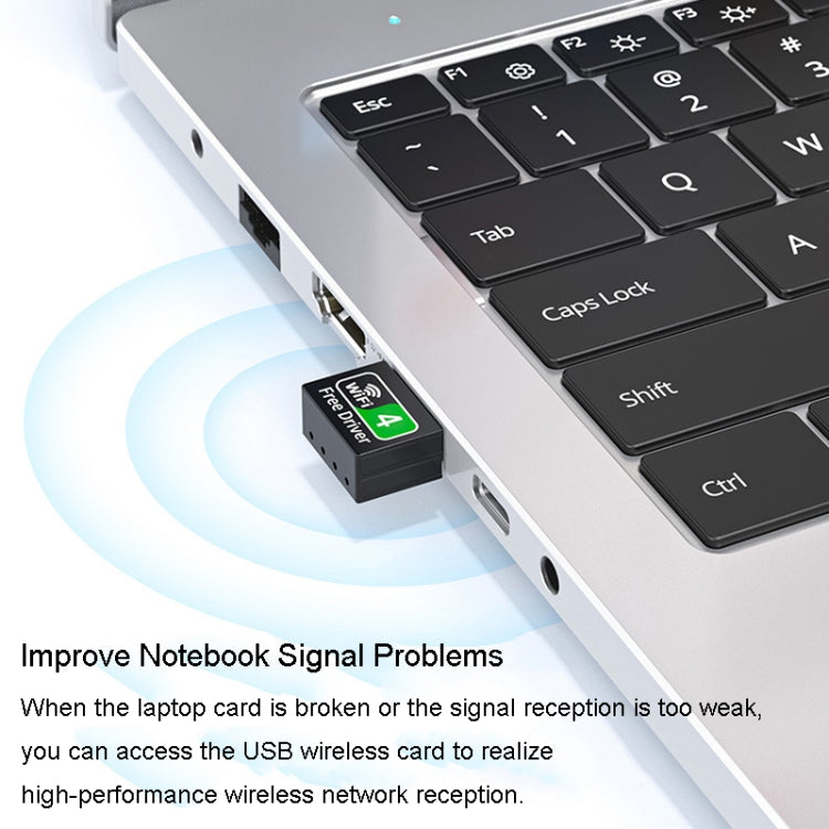 Dual-Band Wireless Network Card Computer External 2.4G/5G USB WiFi Receiver Transmitter, 150M, 600M