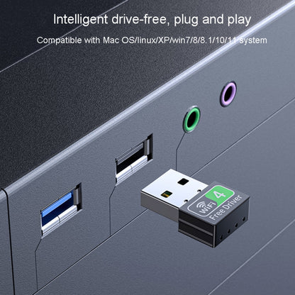 Dual-Band Wireless Network Card Computer External 2.4G/5G USB WiFi Receiver Transmitter, 150M, 600M