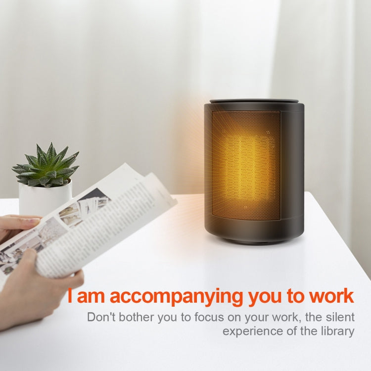 Cylindrical Ceramic Heating Warmer Quick Heat Mini Electric Heater EU Plug