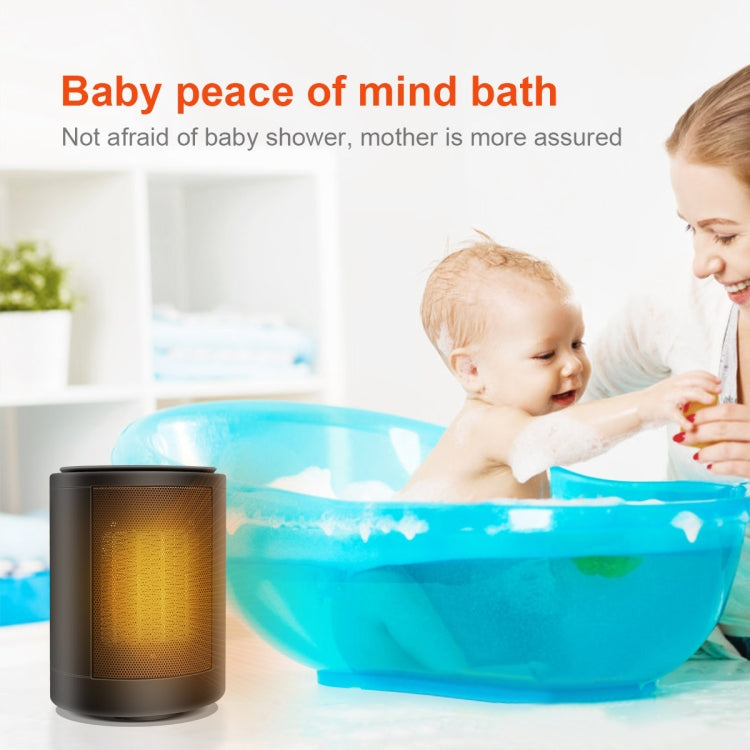 Cylindrical Ceramic Heating Warmer Quick Heat Mini Electric Heater EU Plug