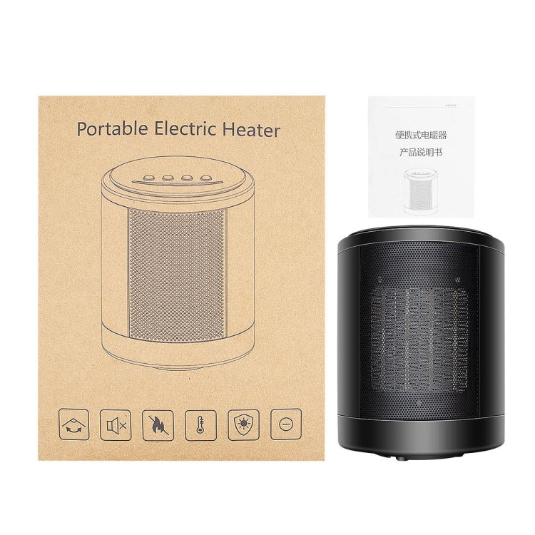 Cylindrical Ceramic Heating Warmer Quick Heat Mini Electric Heater EU Plug
