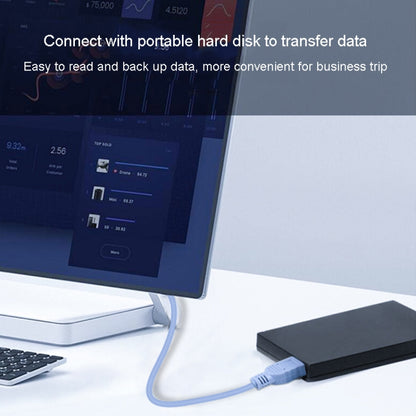 JINGHUA USB2.0 To T-Port Connection Cable MINI5Pin Data Hard Disk Cable, 1.2m, 1.5m, 3m