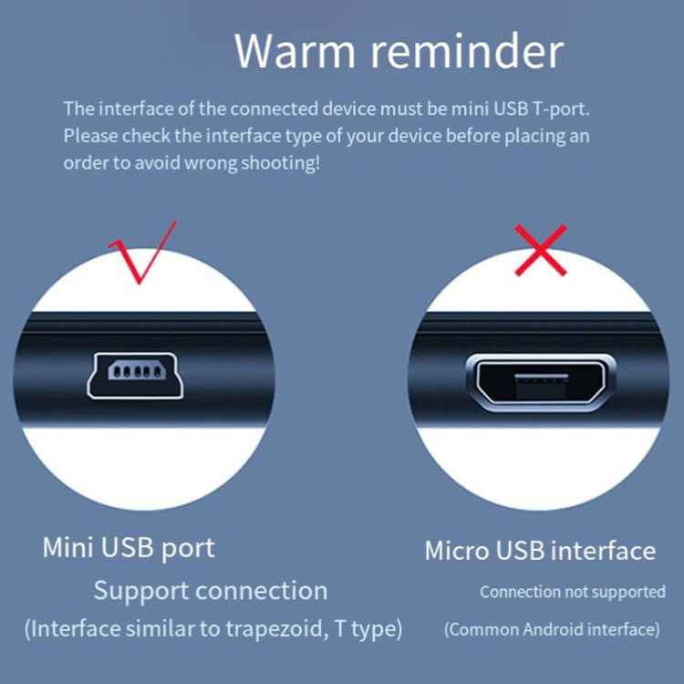 JINGHUA USB2.0 To T-Port Connection Cable MINI5Pin Data Hard Disk Cable, 1.2m, 1.5m, 3m