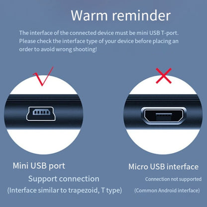 JINGHUA USB2.0 To T-Port Connection Cable MINI5Pin Data Hard Disk Cable, 1.2m, 1.5m, 3m