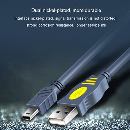 JINGHUA USB2.0 To T-Port Connection Cable MINI5Pin Data Hard Disk Cable, 1.2m, 1.5m, 3m