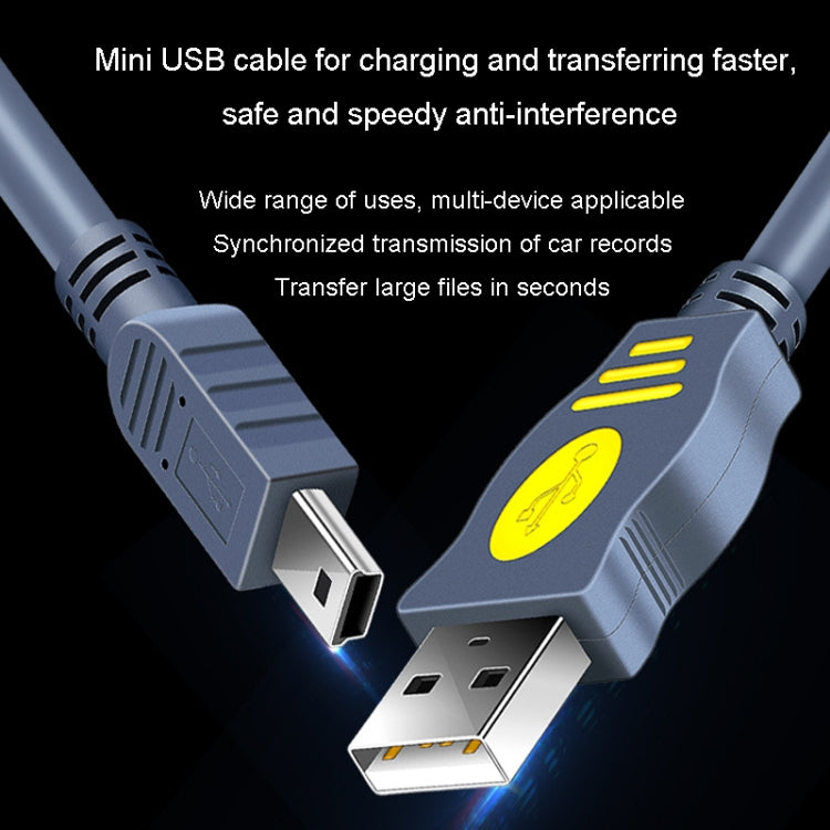 JINGHUA USB2.0 To T-Port Connection Cable MINI5Pin Data Hard Disk Cable, 1.2m, 1.5m, 3m
