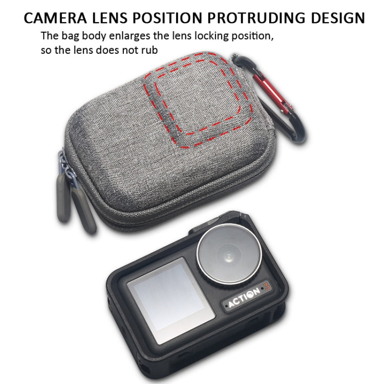For Insta360 Ace Pro / Action 4/ Action 3 Protective Storage Bag