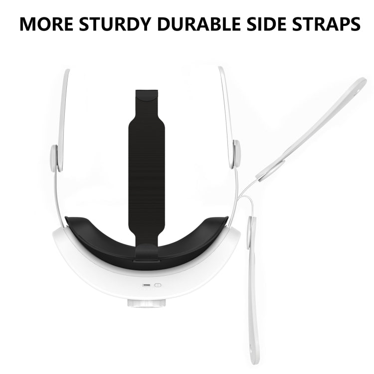 For Meta Quest 3 Rechargeable Headband Adjustable Headstrap Built In 6000mAh Battery, Rechargeable Headband