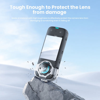 For Insta360 X3 AMagisn Protective Camera Accessories, Lens Guard, Silicone Case, Lens Guard+Case