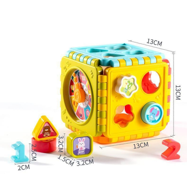 Children Educational Hexahedral Cube Digital Building Blocks Baby Early Education Toyse
