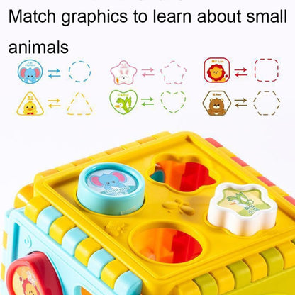 Children Educational Hexahedral Cube Digital Building Blocks Baby Early Education Toyse